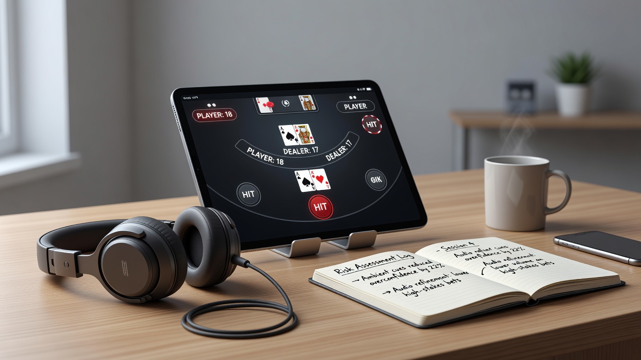 Mobile Blackjack App mit Ambient Sound Integration