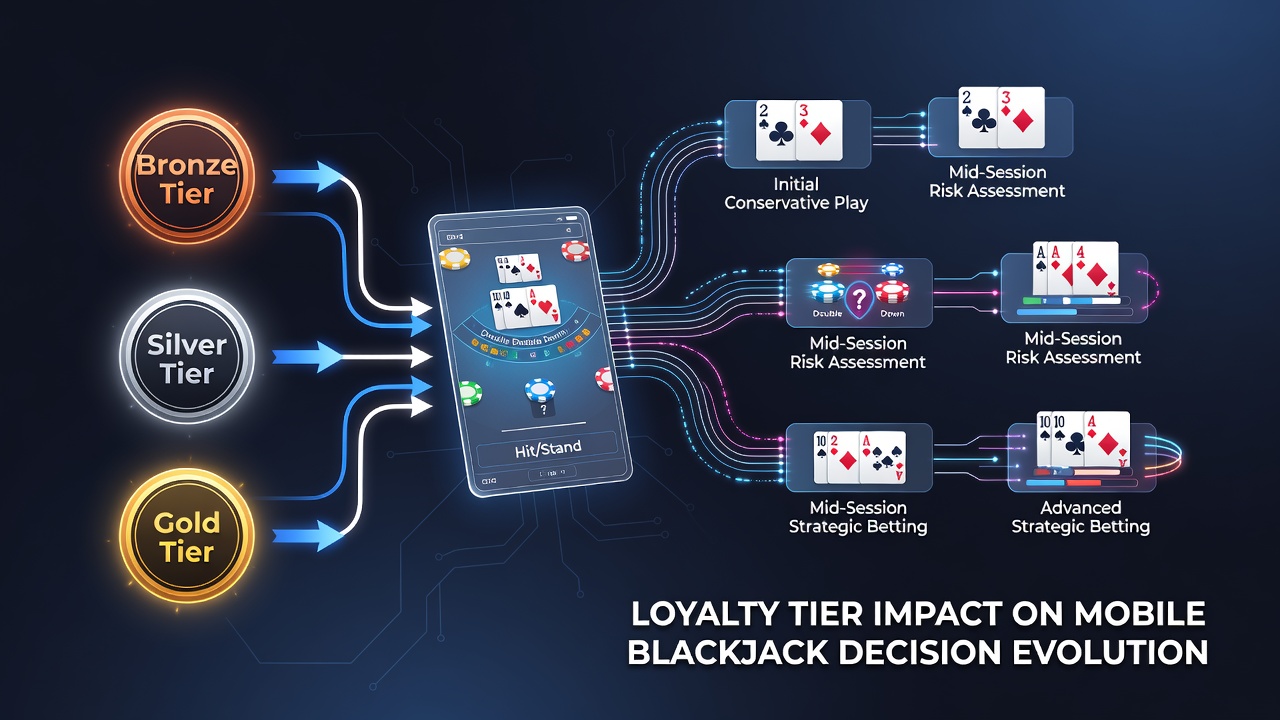 Analyse von Entscheidungsmustern in mobilen Blackjack-Sitzungen mit Fokus auf Treueebenen